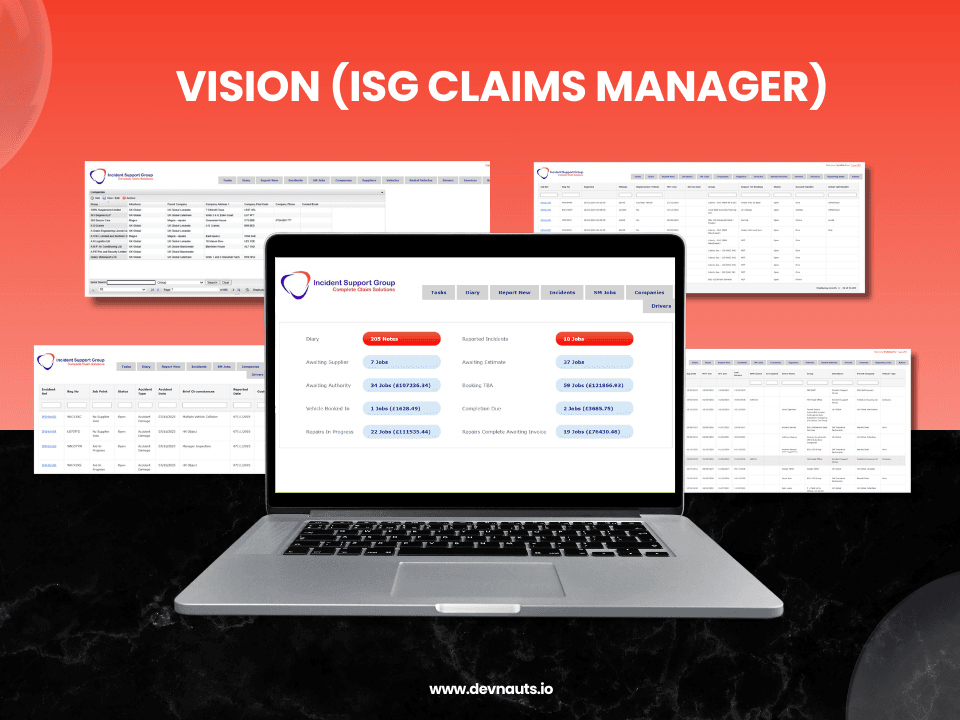 Vision (ISG Claims Manager)
