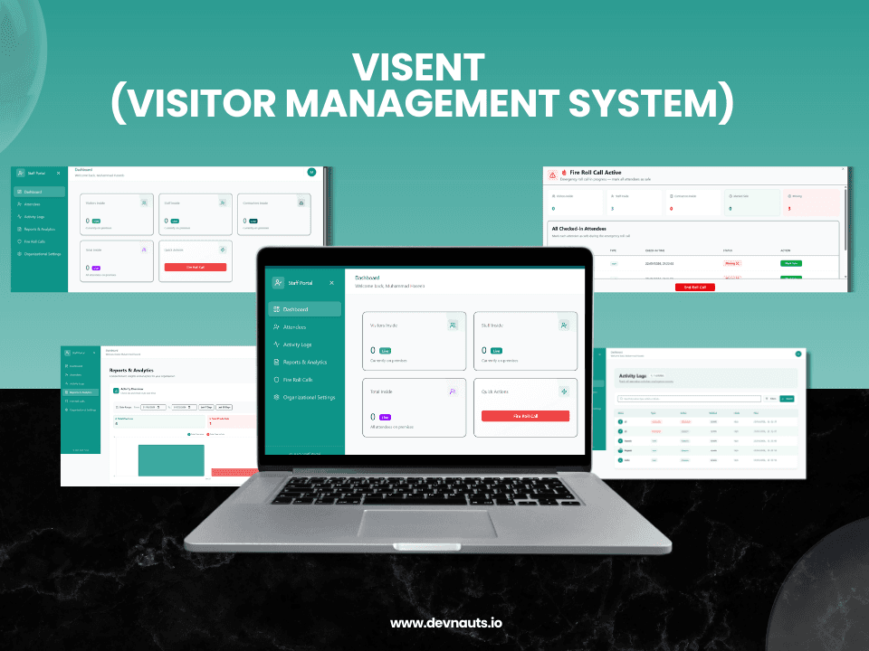 Visent (Visitor Management System)