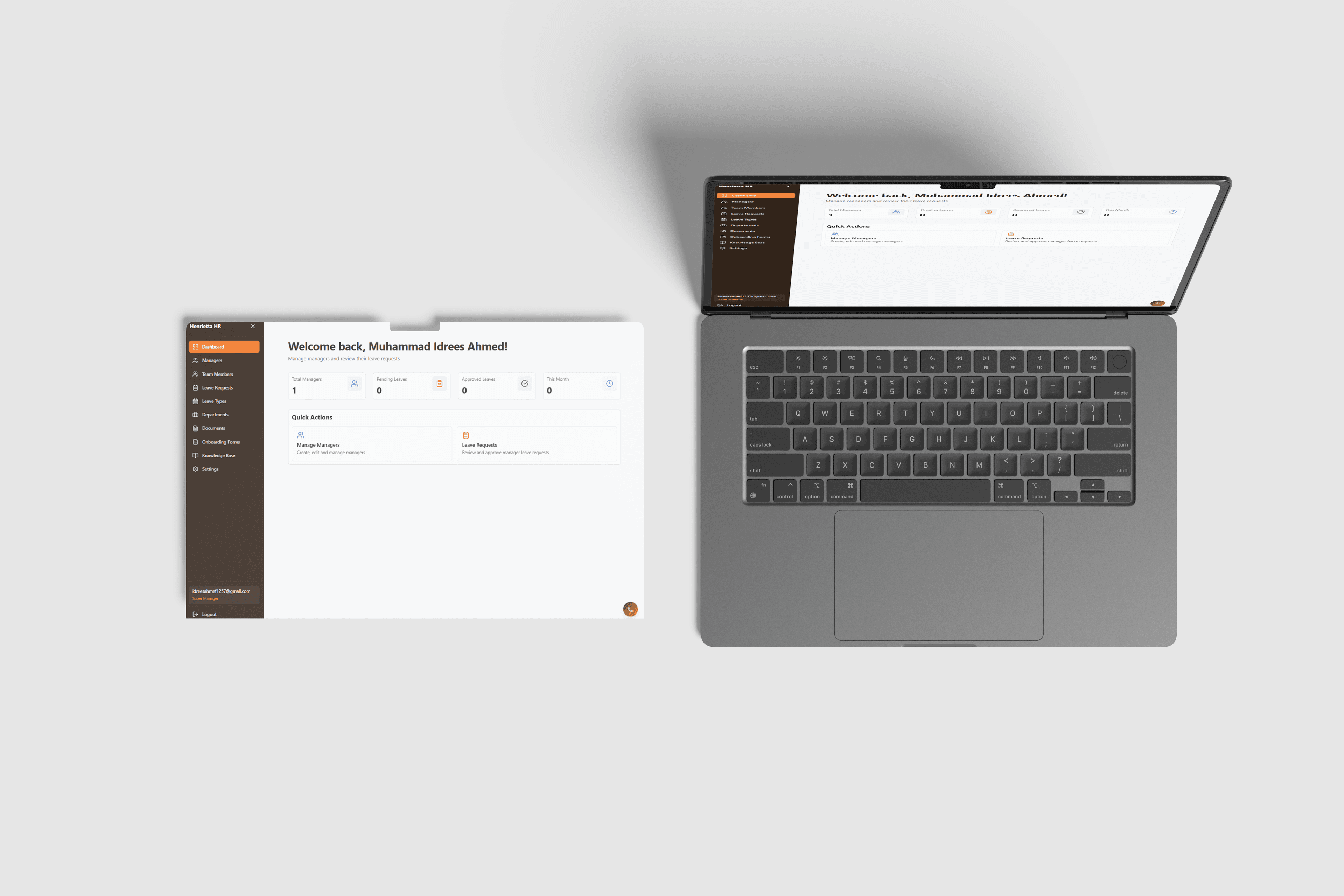Henrietta HR Portal & AI Bot – Leave Request