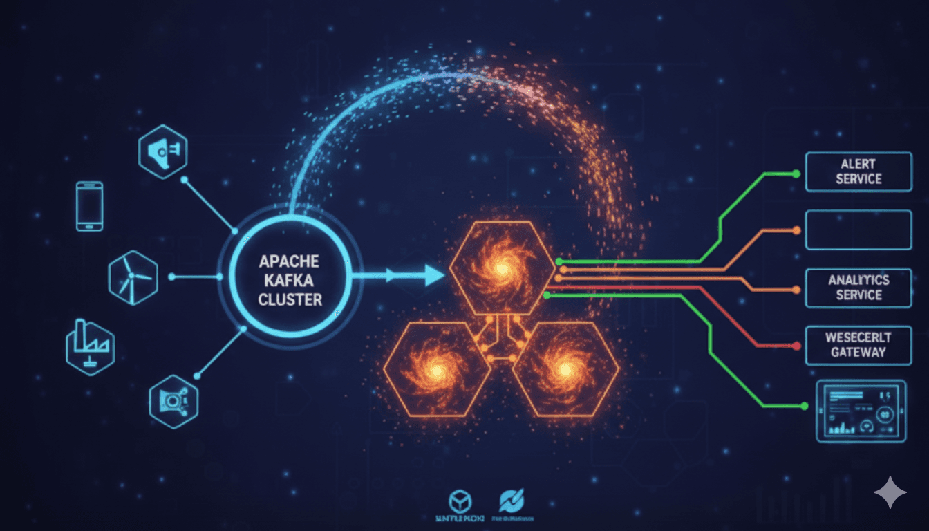 Real-Time Device Monitoring Using MQTT + Kafka